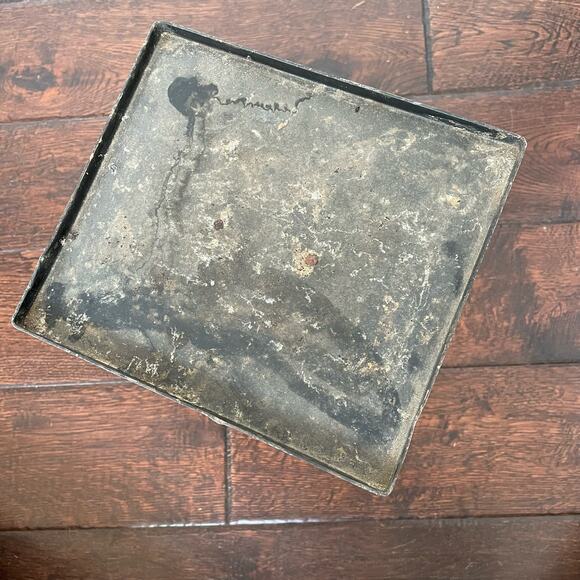 Antique John Chatillon Scale Primitive USA 7925 Rustic Metal Counter READ DAMAGE - Picture 11 of 13